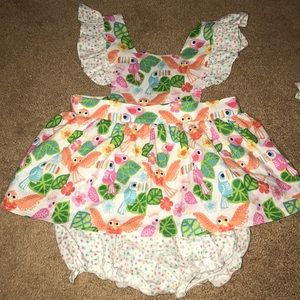 RicRac and Ruffles Pinafore